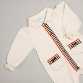 Macacão - Tricotil - Chess Laço - Bege